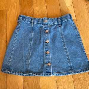 Forever 21 girls demin skirt